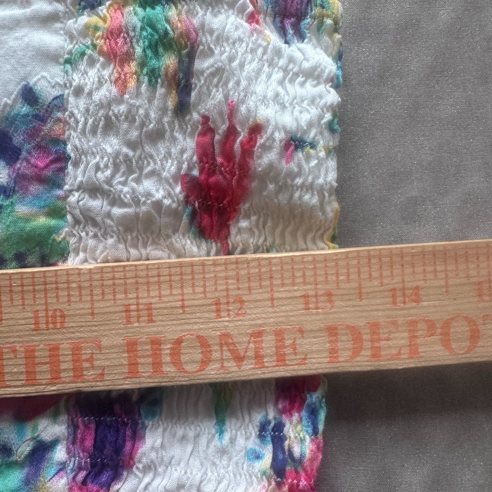 Floral Crop Top & Abercrombie Denim Skirt Outfit Set‎ Cottagecore Y2K Sz S (2) - Picture 9 of 11